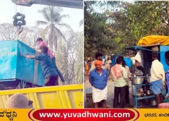 ಶಿವಮೊಗ್ಗದಲ್ಲಿ ಬೆಳ್ಳಂಬೆಳಗ್ಗೆ ಮೆಗ್ಗಾನ್ ಆಸ್ಪತ್ರೆ ಬಳಿ ಜೆಸಿಬಿ ಘರ್ಜನೆ!