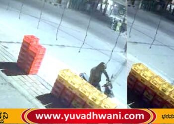 ಶಿವಮೊಗ್ಗ | ಅಂಗಡಿ ಎದುರು ಇಟ್ಟಿದ್ದ ಹಾಲಿನ ಪ್ಯಾಕೆಟ್‌ಗಳನ್ನೂ ಬಿಡದ ಕಳ್ಳ!