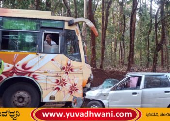 ಸಕ್ರೆಬೈಲು ಬಳಿ ಅಪಘಾತ, ಸ್ಥಳದಲ್ಲೇ ಓರ್ವ ಸಾವು, ಮತ್ತೊರ್ವ ಗಂಭೀರ!