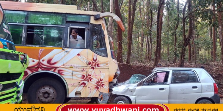 ಸಕ್ರೆಬೈಲು ಬಳಿ ಅಪಘಾತ, ಸ್ಥಳದಲ್ಲೇ ಓರ್ವ ಸಾವು, ಮತ್ತೊರ್ವ ಗಂಭೀರ!