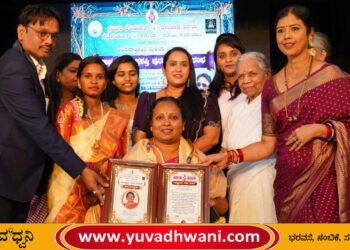 ಶಿವಮೊಗ್ಗ ಜೆಡಿಎಸ್ ಮಹಿಳಾ ಜಿಲ್ಲಾಧ್ಯಕ್ಷೆ ಗೀತಾ ಸತೀಶ್ ಗೆ ರಾಷ್ಟ್ರೀಯ ವೀರ ವನಿತೆ ಪ್ರಶಸ್ತಿ