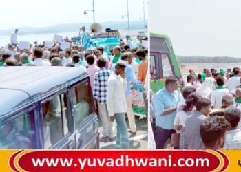 ಸಿಗಂದೂರು ಸೇತುವೆ ಮೇಲಿನ ರಾಷ್ಟ್ರೀಯ ಹೆದ್ದಾರಿ ಬಂದ್, ಬೃಹತ್ ಪ್ರತಿಭಟನೆ