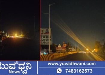 ಭದ್ರಾವತಿ, ಕಡದಕಟ್ಟೆ  ಫ್ಲೈಓವರ್‌ನಲ್ಲಿ ಬೀದಿ ದೀಪ ಇಲ್ಲದೆ ವಾಹನ ಸವಾರರ ಪರದಾಟ!