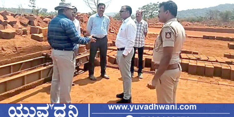 ಆನಂದಪುರ, ಅಕ್ರಮ ಜಂಬಿಟ್ಟಿಗೆ ಗಣಿಗಾರಿಕೆ ಮೇಲೆ ಅಧಿಕಾರಿಗಳ ದಾಳಿ