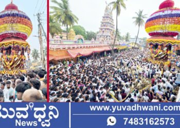 ಶಿಕಾರಿಪುರ, ಸಂಭ್ರಮದಿಂದ ಜರುಗಿದ ಹುಚ್ಚರಾಯಸ್ವಾಮಿಯ ಬ್ರಹ್ಮ ರಥೋತ್ಸವ, ಯಾರೆಲ್ಲಾ ಭಾಗವಹಿಸಿದ್ದರು?