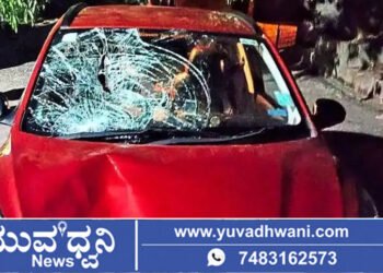 ರಸ್ತೆ ದಾಟುತ್ತಿದ್ದ ವ್ಯಕ್ತಿಗೆ ಕಾರು ಡಿಕ್ಕಿ, ಸ್ಥಳದಲ್ಲೇ ಸಾವು!