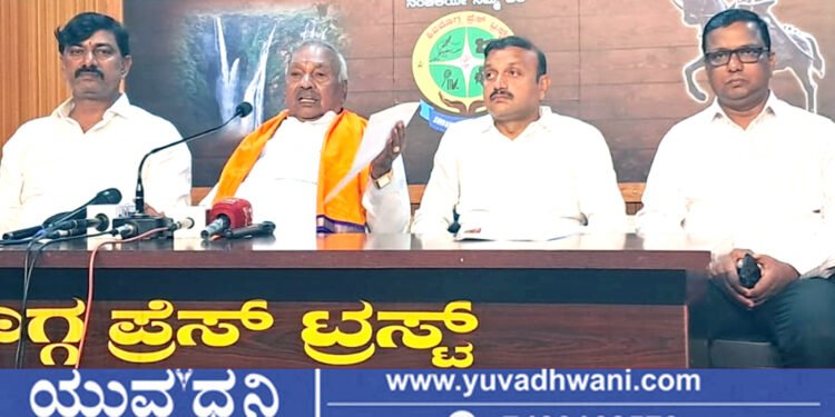 ಮೇ.15ರೊಳಗೆ ಈ ಸಮಸ್ಯೆಗಳನ್ನು ಬಗೆಹರಿಸದಿದ್ದರೆ ಬೃಹತ್ ಹೋರಾಟ, ಕೆ.ಈ.ಕಾಂತೇಶ್ 