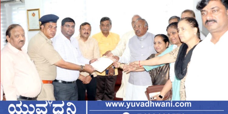 ಕೆ.ಎಸ್.ಈಶ್ವರಪ್ಪನವರ ನೇತೃತ್ವದಲ್ಲಿ ಜಿಲ್ಲಾಧಿಕಾರಿಗಳಿಗೆ ಮನವಿ ಏನು?