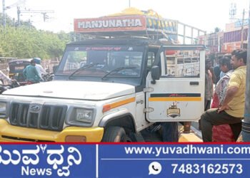 ಬಾಲಕನ ಕೈಚಳಕ, ರಸ್ತೆಗೆ ಬಂದ ಬೊಲೇರೊ ಪಿಕಪ್ ವಾಹನ, ಆಗಿದ್ದೇನು?