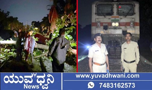 ಶಿವಮೊಗ್ಗ, ಮಳೆಗಾಳಿಗೆ ಉರುಳಿದ ಮರ, ಗಂಟೆಗಟ್ಟಲೇ ರೈಲು ಸಂಚಾರದಲ್ಲಿ ವ್ಯತ್ಯಯ!