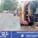 ಬೆಂಗಳೂರಿನಿಂದ ಕುಂದಾಪುರಕ್ಕೆ ತೆರಳುತ್ತಿದ್ದ ಖಾಸಗಿ ಬಸ್ ಪಲ್ಟಿ!