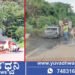 ನಡುರಸ್ತೆಯಲ್ಲೇ ಧಗಧಗನೇ ಹೊತ್ತಿ ಉರಿದ ಕಾರು!