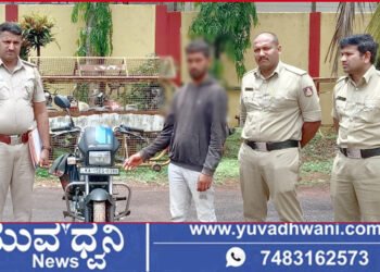 ಬೈಕ್, ದೇವಸ್ಥಾನದ ಹುಂಡಿ ಕಳ್ಳನ ಬಂಧನ