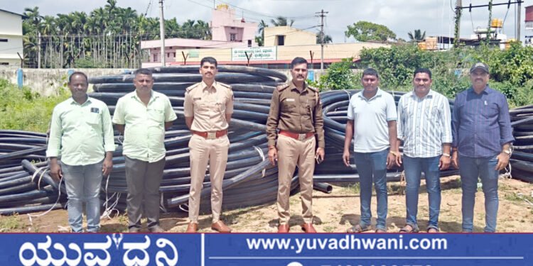 ಜಲ್ ಜೀವನ್ ಮಿಷನ್ ಪೈಪ್ ಕಳ್ಳತನ, ಆರೋಪಿ ಬಂಧನ