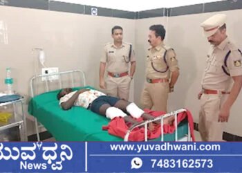 ಶಿವಮೊಗ್ಗದಲ್ಲಿ ಪೊಲೀಸರಿಂದ ರೌಡಿಶೀಟರ್ ಕಾಲಿಗೆ ಗುಂಡೇಟು!