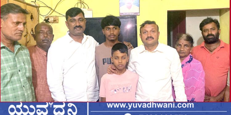 ಅಪಘಾತದಲ್ಲಿ ನಿಧನ, ಪುತ್ರನಿಗೆ ನಂದನ ಶಾಲೆಯಲ್ಲಿ ಉಚಿತ ಶಿಕ್ಷಣ, ಕಾಂತೇಶ್ ಮಾನವೀಯ ನಡೆ