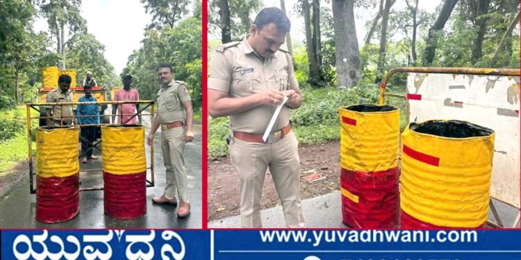 ಆನಂದಪುರ, ಅಪಘಾತ ತಡೆಗೆ ಪಿಎಸ್‌ಐ ಪ್ರವೀಣ್ ವಿಭಿನ್ನ ಹೆಜ್ಜೆ!
