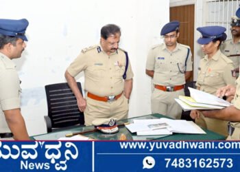 ಶಿವಮೊಗ್ಗದ ಜಯನಗರ ಪೊಲೀಸ್ ಠಾಣೆಗೆ ಐಜಿಪಿ ಭೇಟಿ