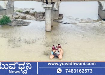ಶಿವಮೊಗ್ಗ, ಹೊಳೆಗೆ ಧುಮುಕಿದ ಮಹಿಳೆ, ತುಂಗಾ ನದಿಯಲ್ಲಿ ಶೋಧ!