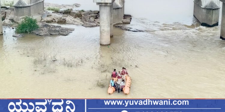 ಶಿವಮೊಗ್ಗ, ಹೊಳೆಗೆ ಧುಮುಕಿದ ಮಹಿಳೆ, ತುಂಗಾ ನದಿಯಲ್ಲಿ ಶೋಧ!