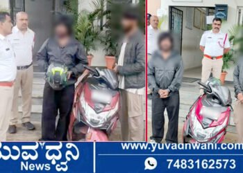 ಪೊಲೀಸರ ಬಗ್ಗೆ ಅಪಹಾಸ್ಯ, ಇಬ್ಬರನ್ನ ವಶಕ್ಕೆ ಪಡೆದ ಸಂಚಾರಿ ಪೊಲೀಸರು!