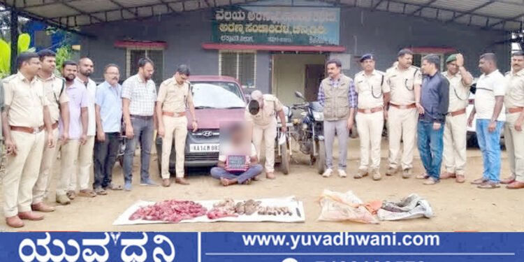 ಶಿವಮೊಗ್ಗ, ​1 ಕಾರು, ​3 ಬೈಕ್ ವಶಕ್ಕೆ, ಓರ್ವ ಆರೋಪಿ ಬಂಧನ