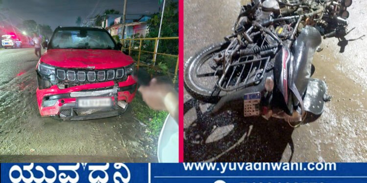 ಶಿವಮೊಗ್ಗ, ಮಂಡ್ಲಿ ಬಳಿ ಭೀಕರ ರಸ್ತೆ ಅಪಘಾತ, ಯುವಕ ಸಾವು