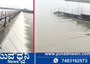 ಮಲೆನಾಡಲ್ಲಿ ಮಳೆ ಅಬ್ಬರ, ಕೋಡಿ ಬಿದ್ದ ಅಂಜನಾಪುರ ಜಲಾಶಯ!