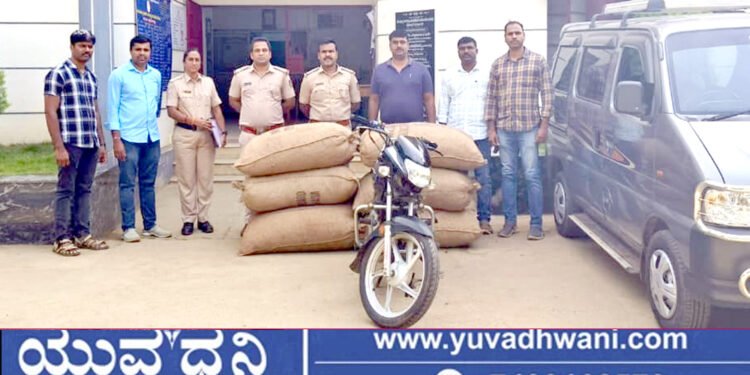 ಹೊಳಲೂರಿನಲ್ಲಿ ಅಡಿಕೆ ಕಳ್ಳತನ, ಐವರು ಖದೀಮರು ಪೊಲೀಸ್ ಬಲೆಗೆ!